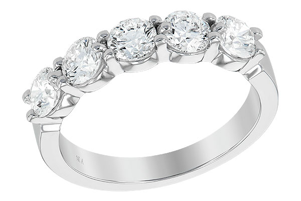 C240-43322: LDS DIA WED RG 1.50 TW (5 STONES)