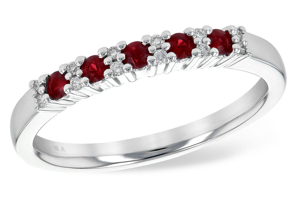 C244-92449: LDS WED RG .22 RUBY .29 TGW
