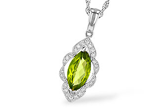 C244-96977: NECK .94 PERIDOT 1.05 TGW
