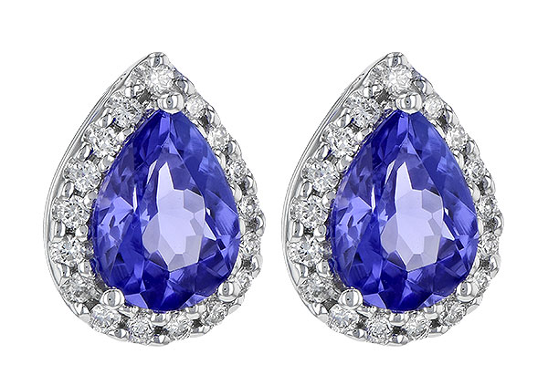 C244-96986: EARR 1.15 TW TANZANITE 1.32 TGW