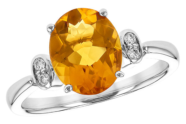 C244-98813: LDS RG 2.04 CITRINE 2.10 TGW (10x8MM CIT)