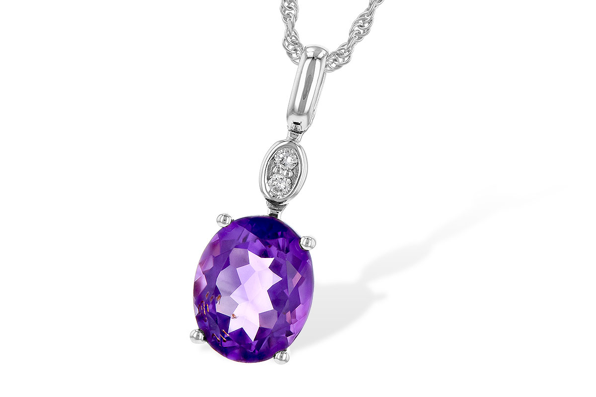 C244-99640: NECK 2.10 AMETHYST 2.13 TGW (10x8MM AMY)