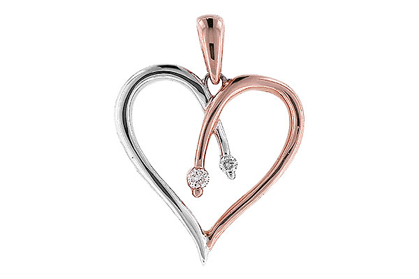 C327-68813: E061-31476 MADE IN PINK & WG .04 TW