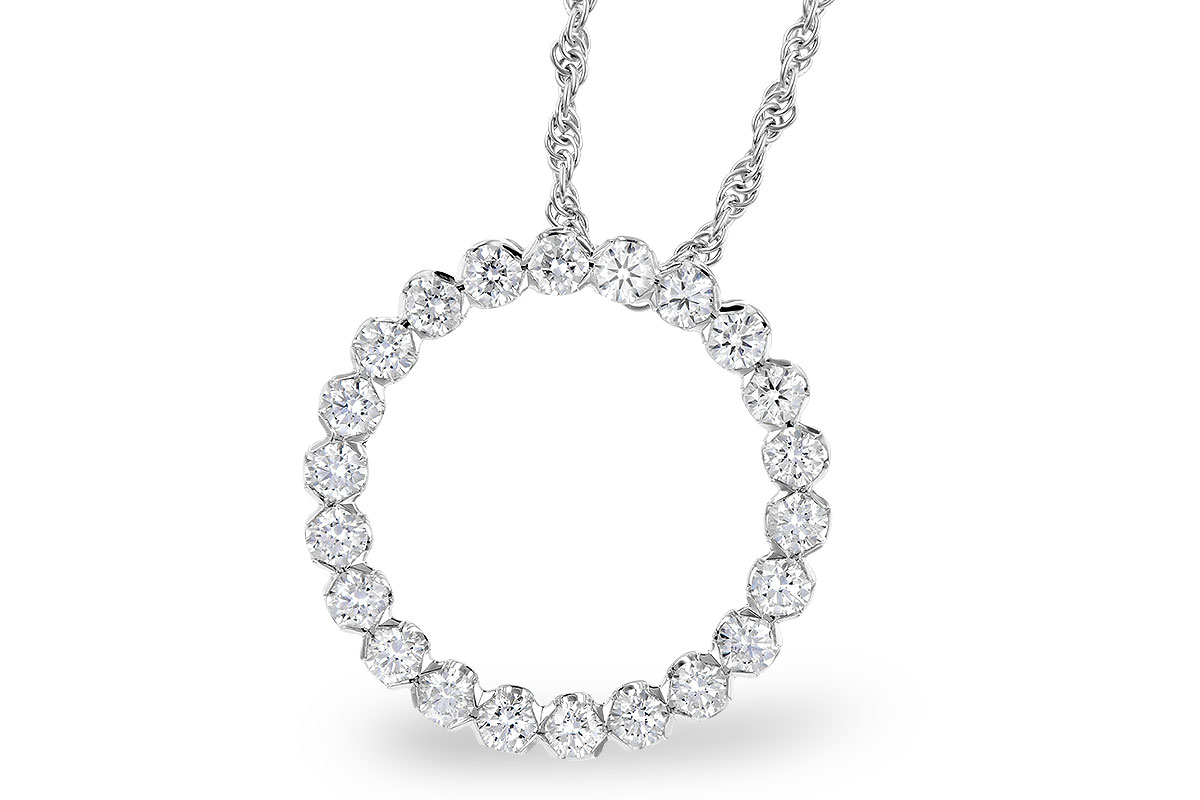 C327-69640: NECKLACE 1.00 TW