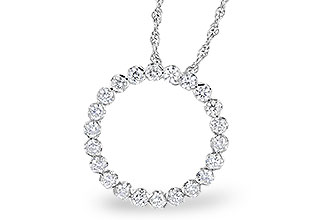 C327-69640: NECKLACE 1.00 TW