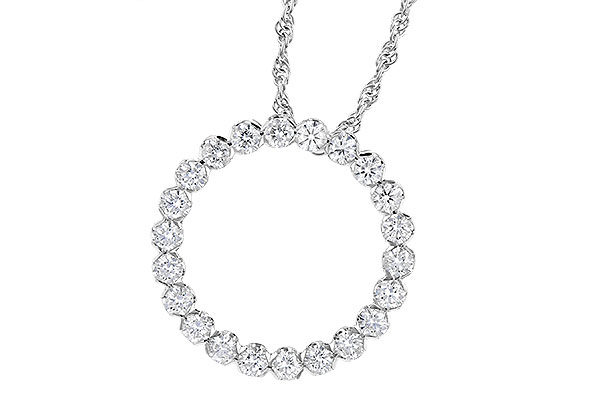 C327-69640: NECKLACE 1.00 TW