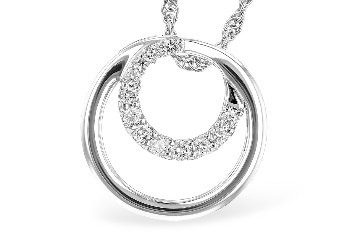 C327-70604: NECKLACE .15 TW