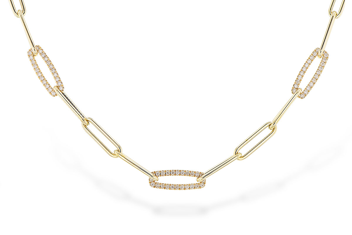 C328-55177: NECKLACE .75 TW (17 INCHES)