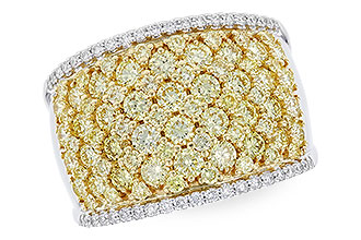 C328-57858: LDS DIA WED RG 2.19 YELLOW DIAS 2.37 TW