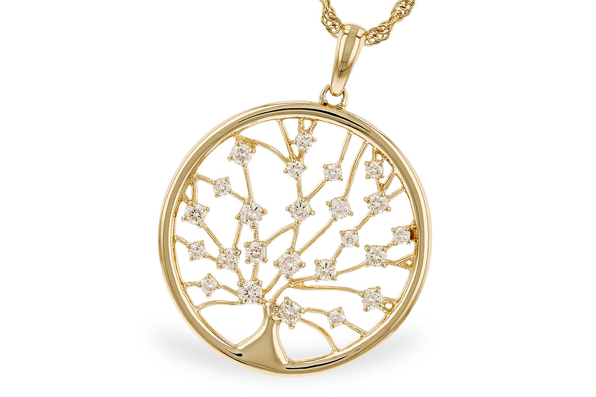 C328-59658: NECKLACE .32 TW