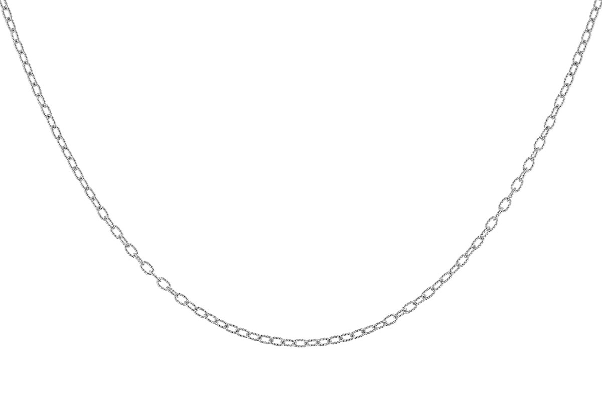 C328-60604: ROLO LG (8IN, 2.3MM, 14KT, LOBSTER CLASP)