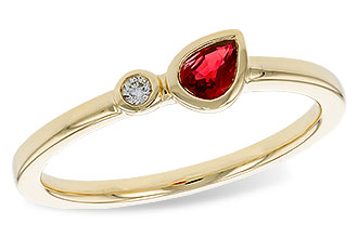 C329-47886: LDS RG .24 RUBY .26 TGW