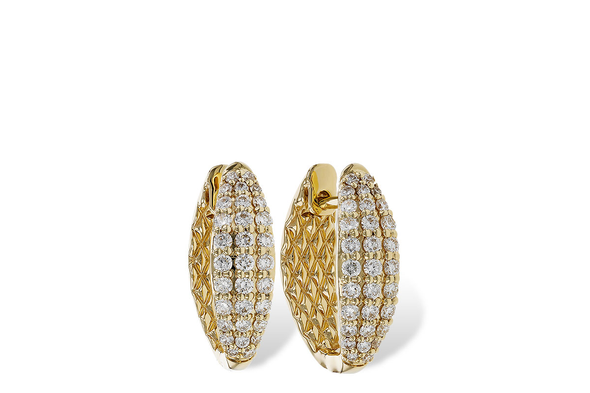 C329-49686: EARRINGS .50 TW