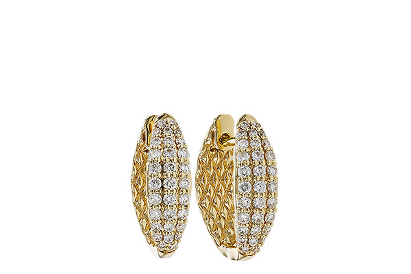 C329-49686: EARRINGS .50 TW