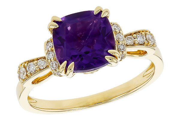 C329-49704: LDS RG 1.83 AMETHYST 2.05 TGW (8MM AMY)