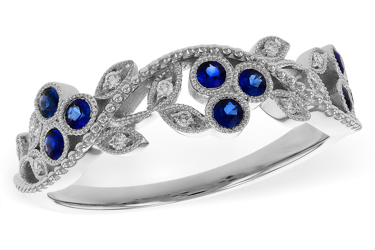 C329-54186: LDS WED RG .23 SAPPHIRE .29 TGW