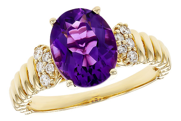 C330-36931: LDS RG 2.12 AMETHYST 2.26 TGW (10x8MM AMY)
