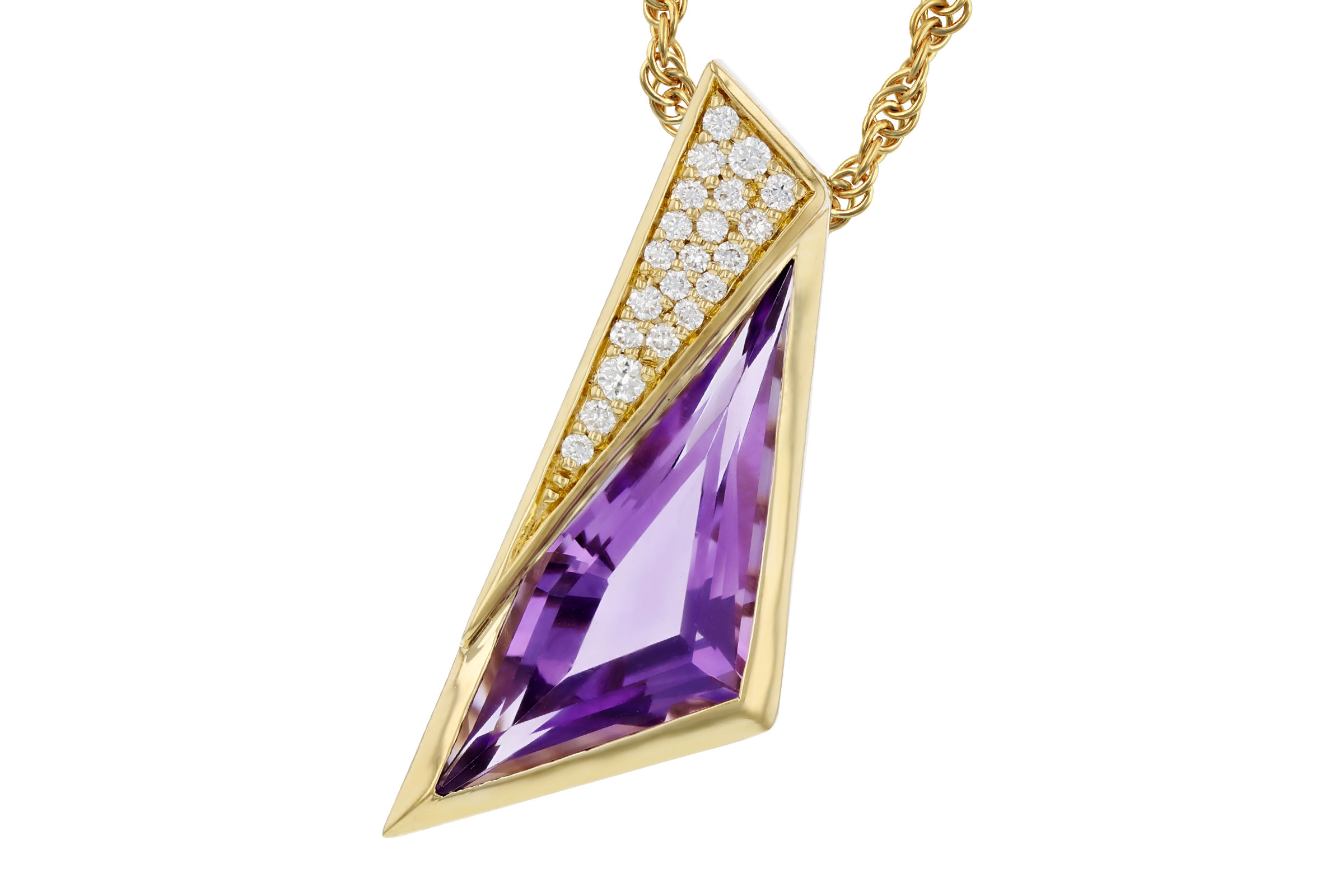 C330-38786: NECKLACE 2.24 AMETHYST 2.33 TGW
