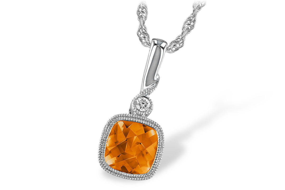 D238-62422: NECK .68 CITRINE .70 TGW