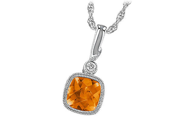 D238-62422: NECK .68 CITRINE .70 TGW