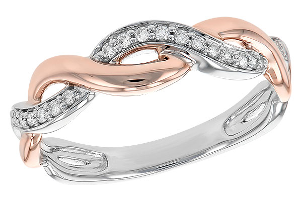 D240-39649: LDS DIA WED RG .10 TW (ROSE & WG)