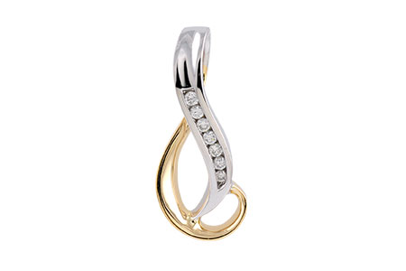 D241-36067: H151-32376 YG SWIRL/WG CHANNEL .16 TW