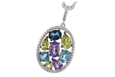 D243-17840: NECK 2.25 MULTI-COLOR 2.43 TGW