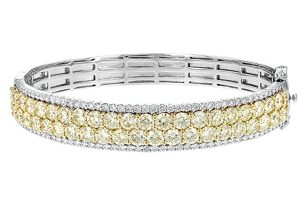 D244-03295: BANGLE 8.17 YELLOW DIA 9.64 TW