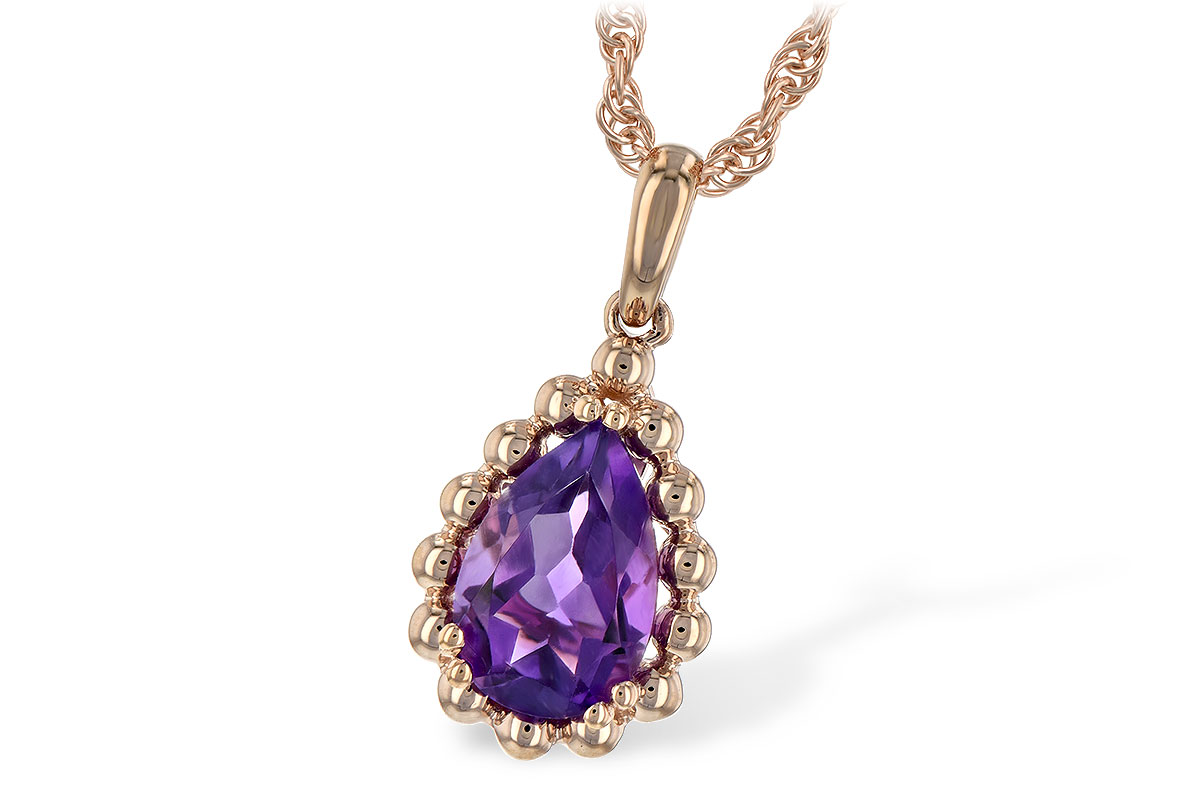 D244-04249: NECKLACE 1.06 CT AMETHYST