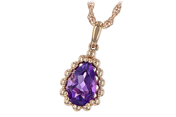 D244-04249: NECKLACE 1.06 CT AMETHYST