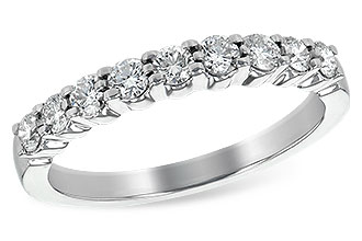 D244-05140: LDS WED RG .50 TW (9 STONES)