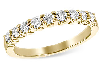 D244-05140: LDS WED RG .50 TW (9 STONES)