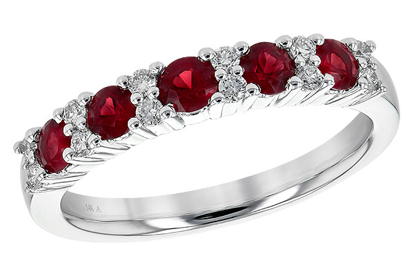 D244-92449: LDS WED RG .66 RUBY .83 TGW