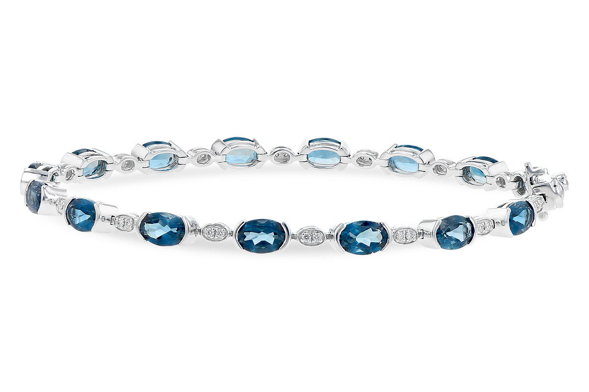 D244-96995: BRACELET 7.20 LONDON BLUE TOPAZ 7.36 TGW