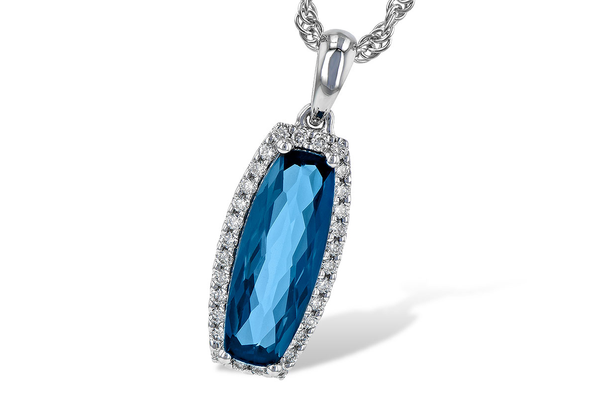 D244-98731: NECK 1.58 LONDON BLUE TOPAZ 1.70 TGW