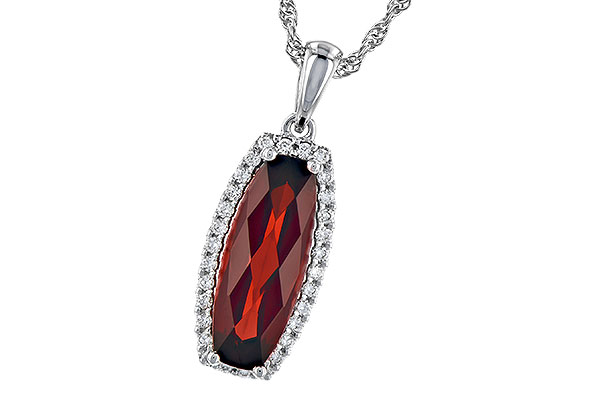 D327-66067: NECK 1.75 GARNET 1.87 TGW