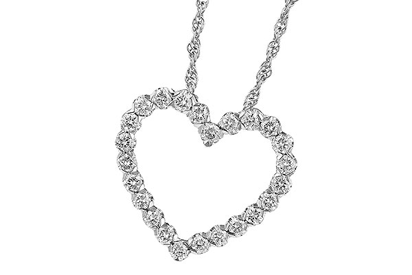 D327-70613: NECKLACE .50 TW