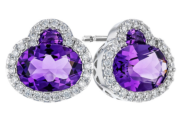 D328-56040: EARR 1.99 TW AMETHYST 2.20 TGW