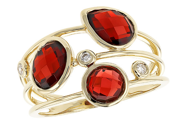 D328-56922: LDS RG 3.07 TW GARNET 3.12 TGW