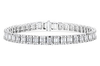 D328-56967: BRACELET 2.72 TW BAGUETTES 4.10 TW