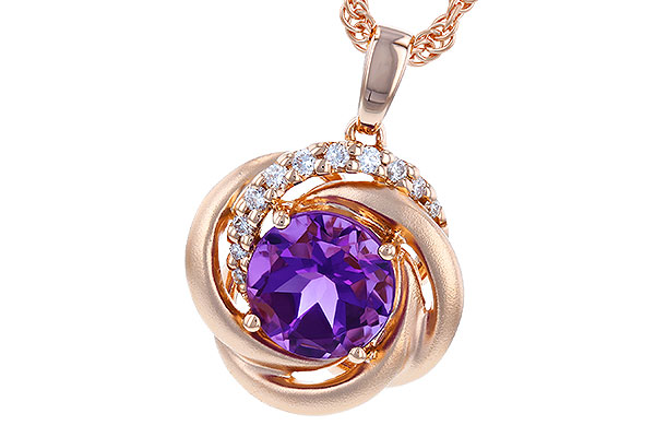D328-58813: NECK 1.15 AMETHYST 1.22 TGW