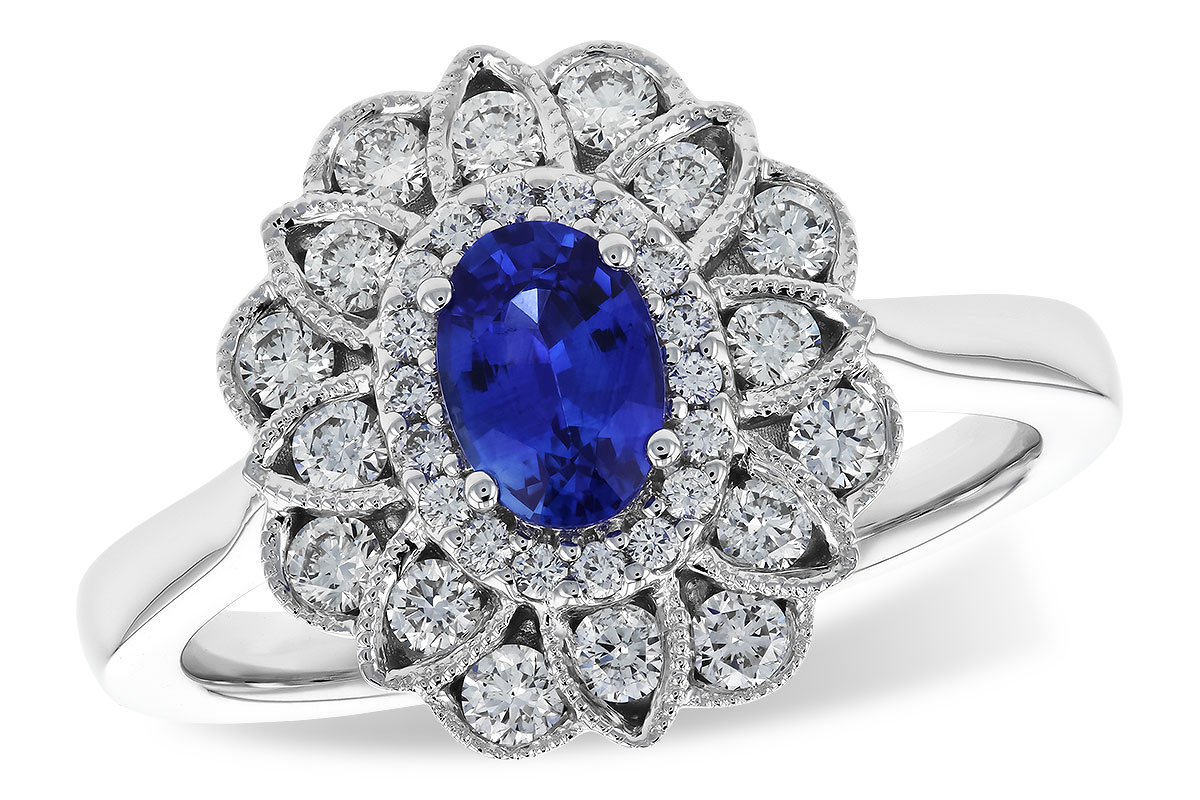 D328-62395: LDS RG .60 TW SAPPHIRE 1.12 TGW (6x4MM SAPP)