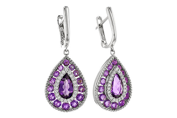 D328-62431: EARR 2.29 TW AMETHYST 2.45 TGW
