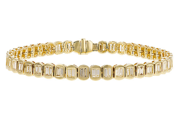 D329-46067: BRACELET 2.30 TW BAGUETTE (7")