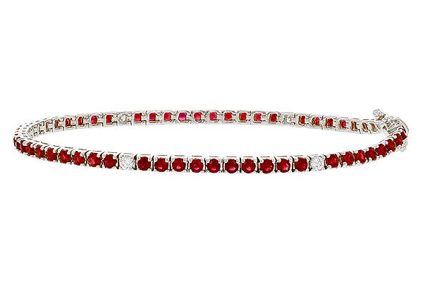 D329-46995: BRACELET 3.04 RUBY 3.29 TGW (7")