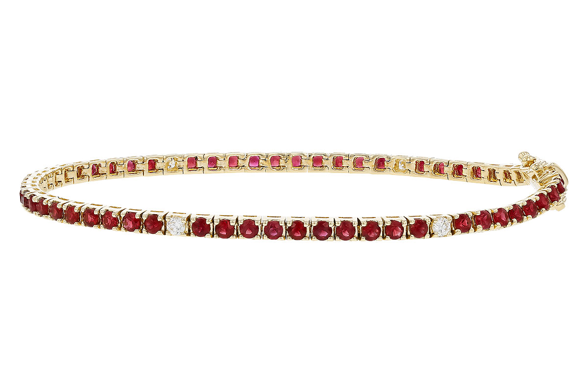 D329-46995: BRACELET 3.04 RUBY 3.29 TGW (7")