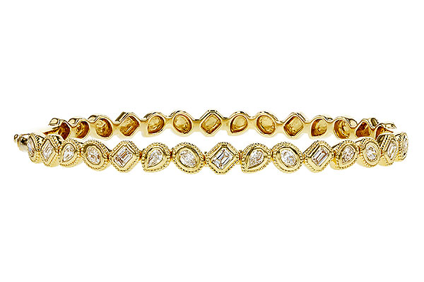 D329-53349: BANGLE 1.00 TW FANCY CUT DIAS