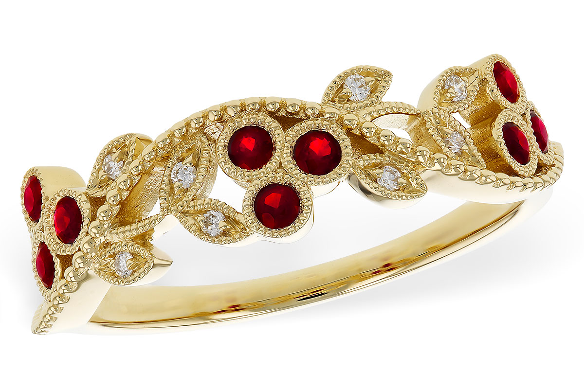 D329-54186: LDS DIA RG .22 RUBY TW .28 TGW