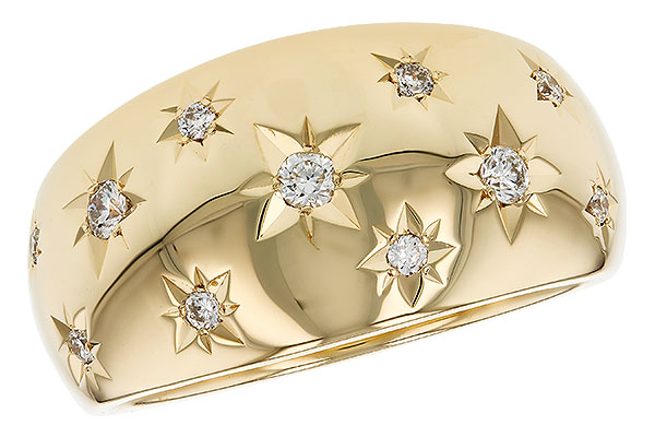 D330-36967: LDS DIA WEDDING RING .18 TW