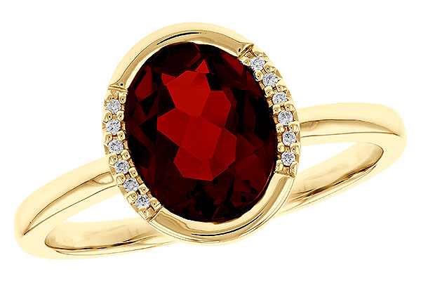 D330-37867: LDS RG 2.02 TW GARNET 2.05 TGW (9x7 GAR)